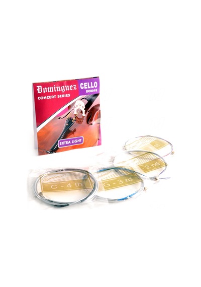 Dominguez Dcs018 Çello Tel Takımı Çelik Çekirdek Sıcak Tonlar