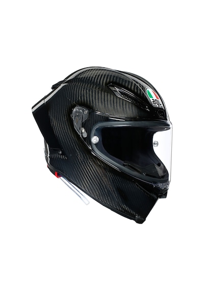 Agv Pista GP RR Mono Glossy Carbon Kapalı Kask Karbon Siyah