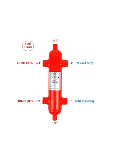 Kaloriferplus Denge Kabı 1" Denge Tankı Dn 25/20
