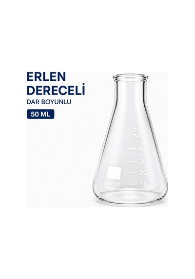 Erlen Dereceli Dar Boyunlu 50 ML