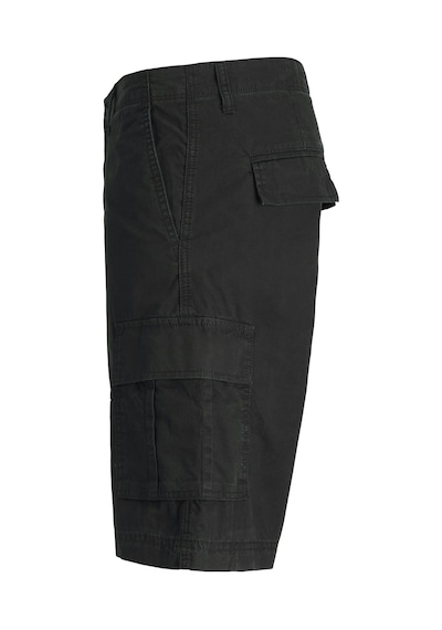 Jack & Jones Jack Jones Erkek Yandan Cepli Kargo Şort 12274389 Siyah