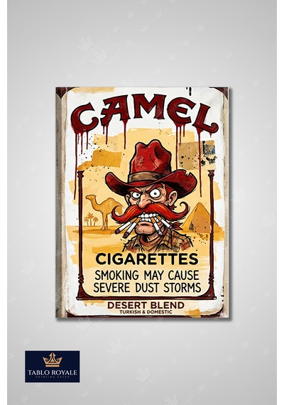 Camel Paket Kanvas Tablo-salon Tablo