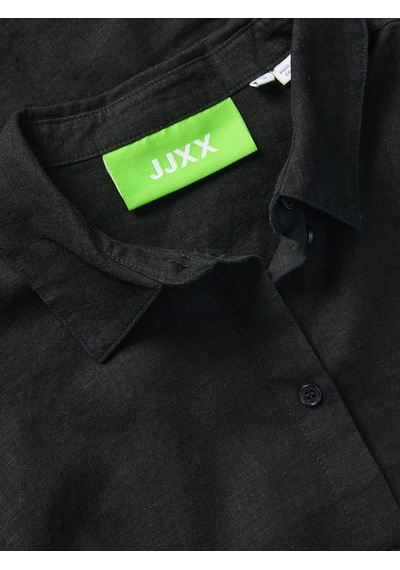 Jack & Jones Kadın Keten Karışımlı Gömlek - Jamie - 12269668 Black