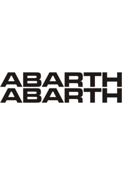 Abarth Yan Şerit Sticker Çamurluk Kapı Sticker