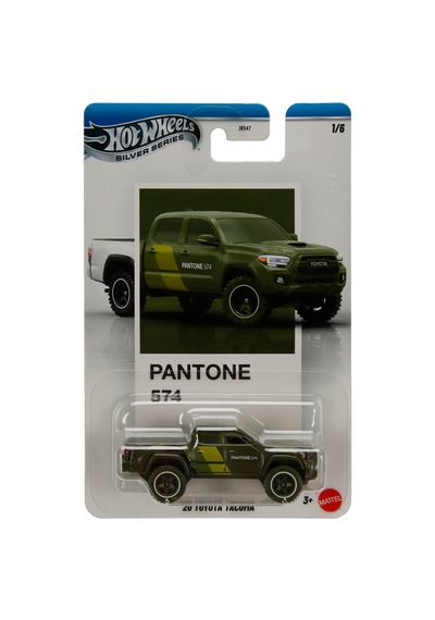 Hot Wheels Silver Serisi Pantone Diecast Arabalar 20 Toyota Tacom Çok Renkli