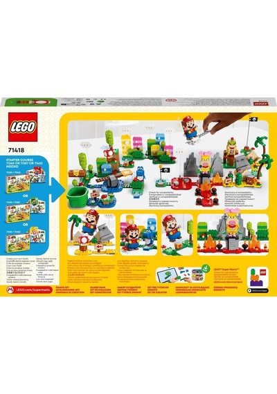 LEGO® Super Mario 71418 Yaratıcılık Araç Kutusu Yapım Seti588 Parça