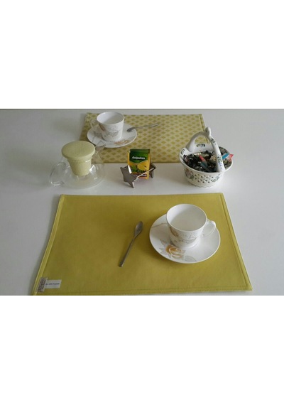Amerikan Servis Plain Rome 32 x 45 CM Hardal-1'li Hardal