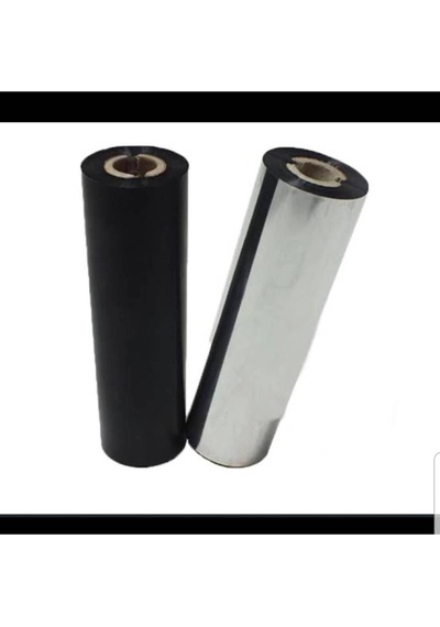 Aysan Etiket Wax Ribon 110mm X 74 Metre Siyah Ribon