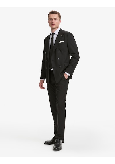 Pierre Cardin Erkek Siyah Takım Elbise 50325157-vr046