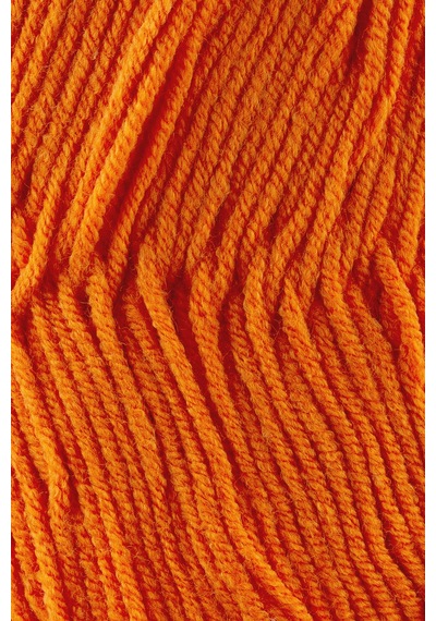 Sensy Chino El Örgü İpi Amigurumi İp Kazak Bluz Hırka Yelek İp Tunik İpi Portakal 100 Gr - 330 M