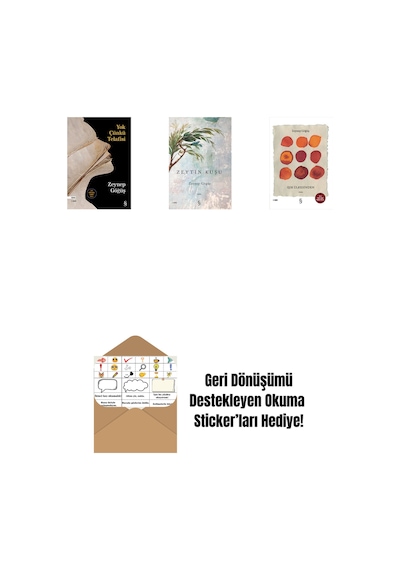 Yok Çünkü Telafisi + Zeytin Kuşu + Işık Ülkesinden + Okuma Sticker'ları
