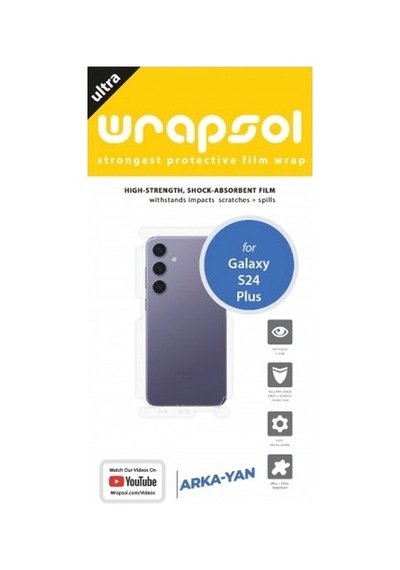 Samsung Galaxy Uyumlu S24 Plus Arka Ve Yan Koruyucu Poliüretan Film
