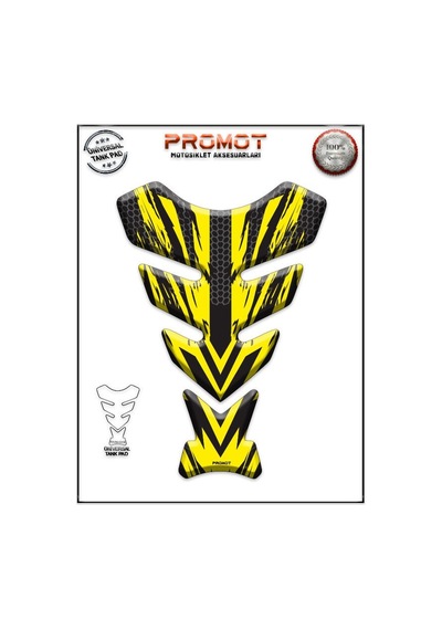 Universal Motosiklet Tank Pad 3d Sticker 0319 Diğer