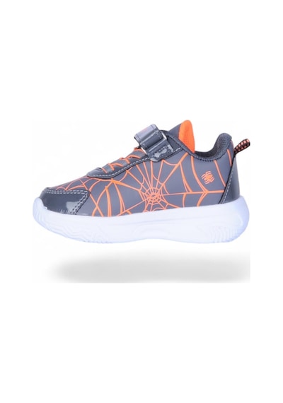 Ayakcenter 836 Spider Cırtlı Erkek Çocuk Spor Ayakkabı Füme