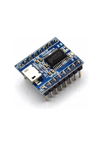JQ6500 16Mbit Mini Ses Mp3 WMV Player Ses Müzik Çalma Kartı Micro Usb Uart Haberleşme 5 Tuşlu Kontrol