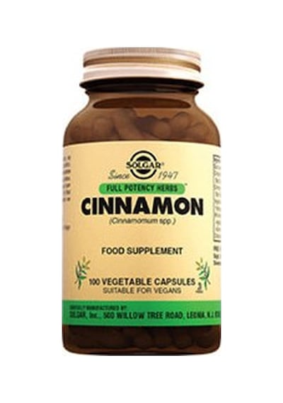 Solgar Cinnamon 100 Kapsül 1 Adet