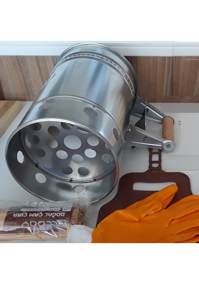 Mangal Barbekü Yakma Seti Kormatik Çıra Yelpaze Çıra Közmatik Man
