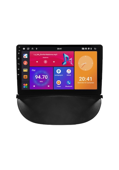 Renault Symbol Android Multimedya Sistemi 2010-2012 Crv4763xp