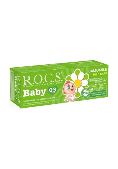 Mey İthalat .baby Diş Macunu 0-3 Yaş 35 Ml Papatya