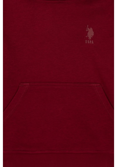 U.s. Polo Assn. Erkek Çocuk Bordo Sweatshirt 50313941-vr014 Bordo