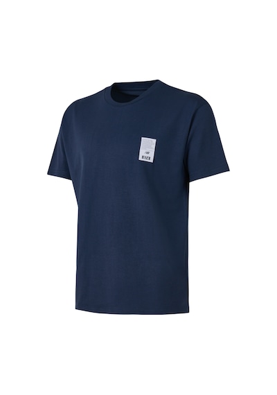 New Balance Lifestyle Erkek Tshirt Lacivert