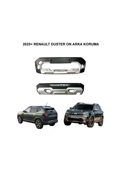 Renault Duster Ön Arka Tampon Koruma Model 2025 Sonrası