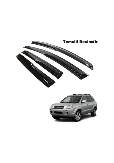 Hyundai Tucson Mügen Cam Rüzgarlığı 2005-2010 Arası 4 Lü N11.26824