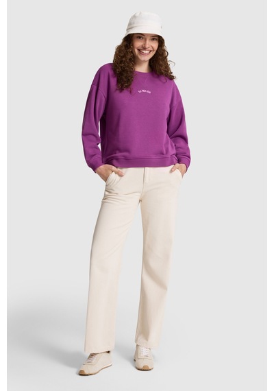 U.S. Polo Assn. Kadın Menekşe Sweatshirt 50328959-vr037 Menekse