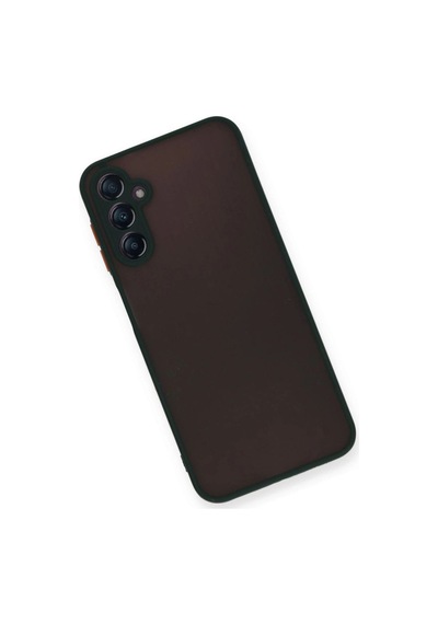 Samsung Galaxy A55 5g Kılıf Montreal Silikon Kapak - Siyah Çok Renkli