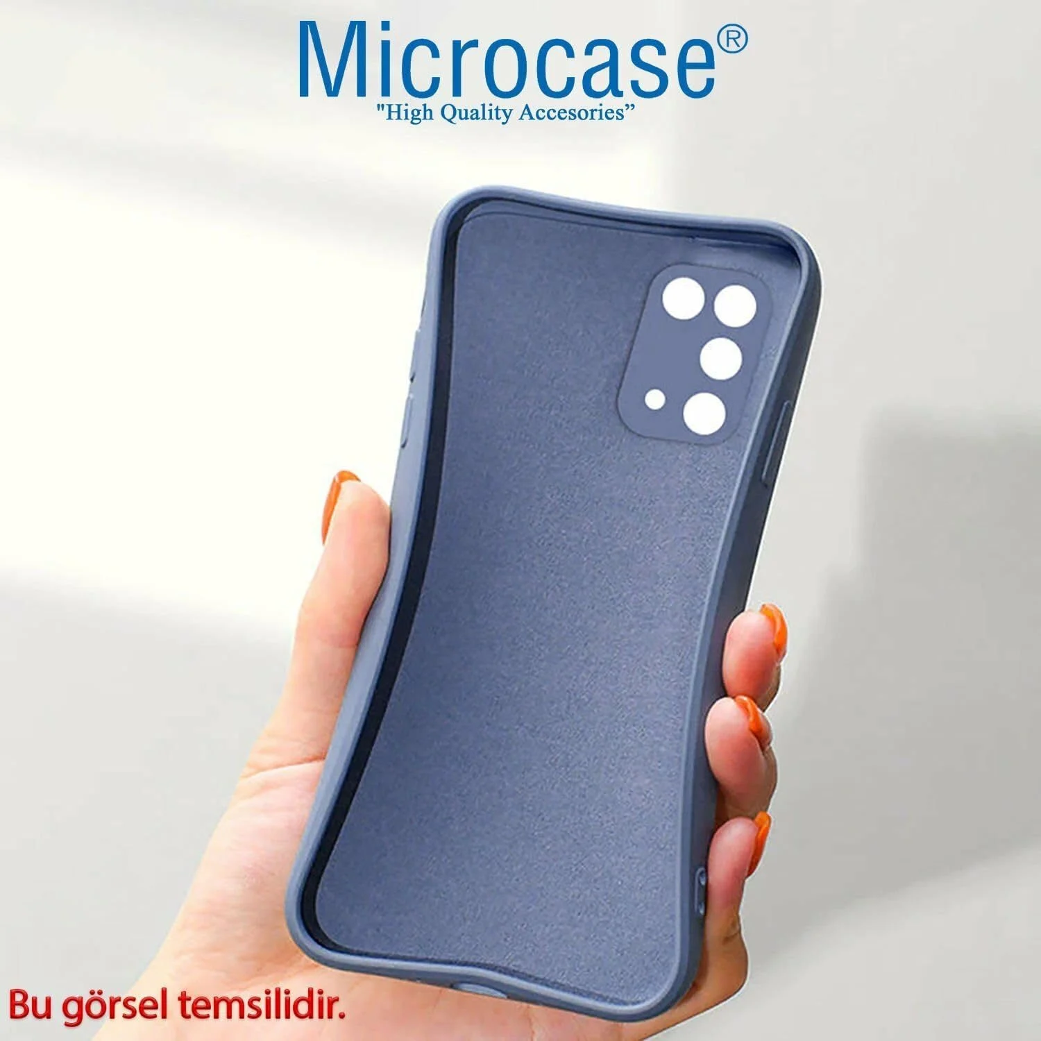 Microcase Honor X9b 5g / Huaweı Honor Magic 6 Lıte / X50 Campro Serisi Korumalı Silikon Kılıf - Al3427 Kırmızı