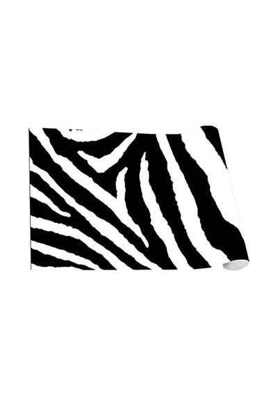 Mutfak Tezgah Arası Folyo Fayans Kaplama Folyosu Zebra Desen 60 X 300 Çok Renkli