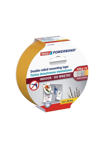 Tesa alman Markası Çift Taraflı Güçlü Köpük Bant 5mt X38 MM 5574