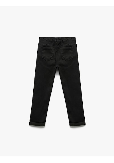 Koton Siyah Erkek Çocuk Jean Pantolon 6wmb40001td Siyah