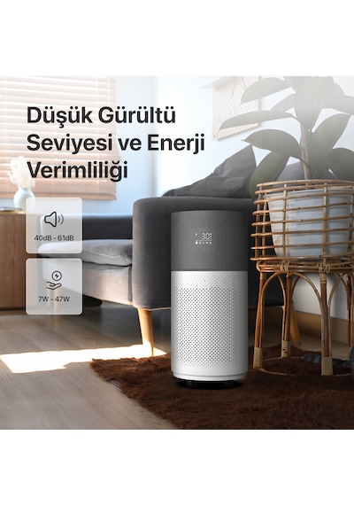 Xenon Smart Air Purifier Akıllı Hava Temizleme Cihazı Gri X7420_M0