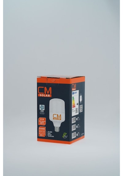 20w Yüksek Performanslı Led Torch Ampul, E27 Duy, 6500k Beyaz Işık, 1800 Lümen