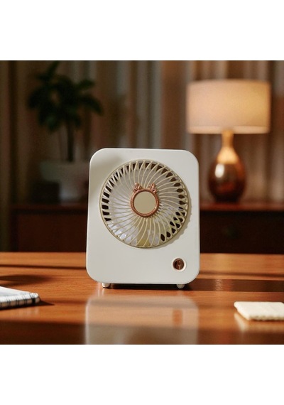 Masa Üstü Vantilatör Mini Fan 3 Kademeli Usb Şarjlı Fan