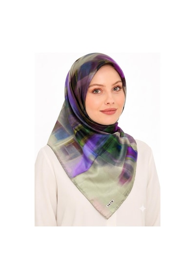 Aker Sura İpek Eşarp - 2026 İlkbahar-yaz -a9154701a Yeşil