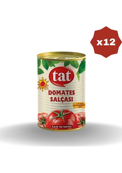 Domates Salçası 430 Gr - 12 Adet