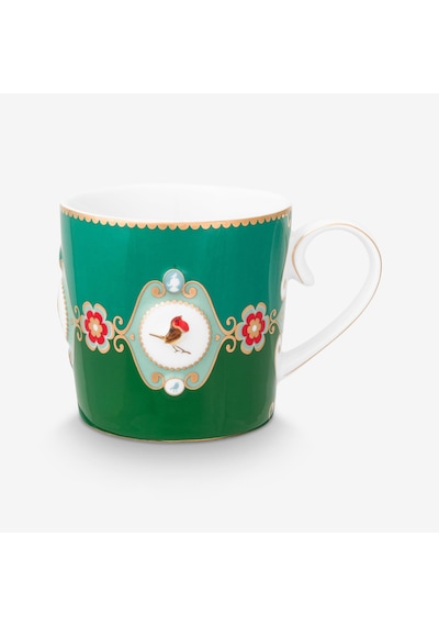 Yeşil Porselen Kupa Seti 250 Ml