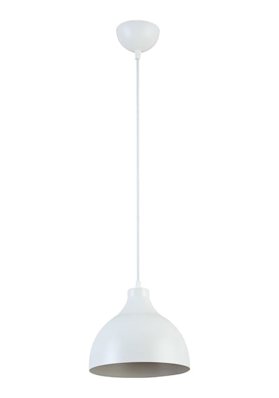 Vega Modern Tasarım Cafe Mutfak Salon Beyaz Renk Tekli Avize 20cm Çap Diğer