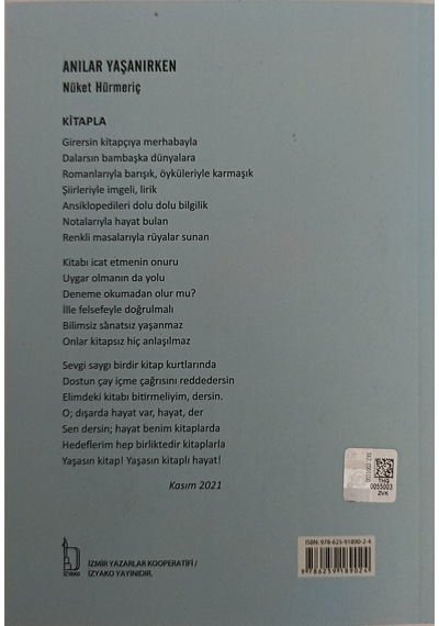 Anılar Yaşanırken - Nüket Hürmeriç - İzyako Yayınları