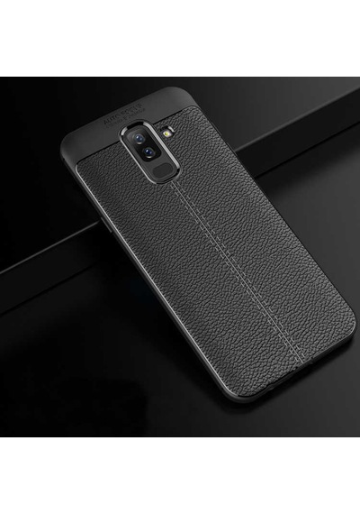 Samsung Galaxy Uyumlu A6 Plus 2018 Kilif Deri Tarzi Niss Silikon Case 389467489
