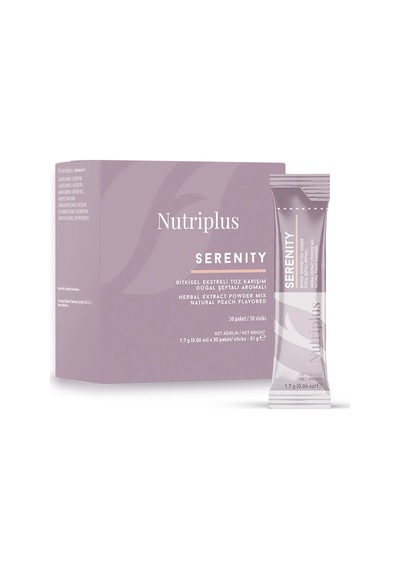 Nutriplus Serenity Şeftali Aromalı Çay 30 Adet