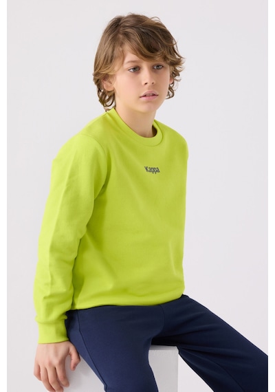 Kappa Erkek Çocuk Yeşil Sweatshirt 5274-45415 Yeşil