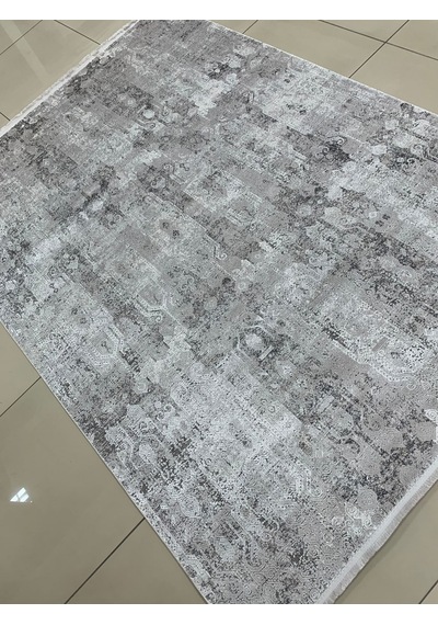 Padişah Halı Evidence 72708 096 Serisi Viskon Akrilik Salon Oturma Yatak Odası Halısı Gri - Krem
