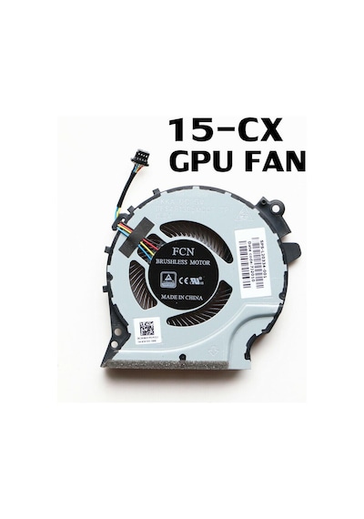 Laptopyedekparca HP Uyumlu Gaming 15-Cx0006Nt Cpu+Gpu Fan  Sağ Sol Fan Takımı