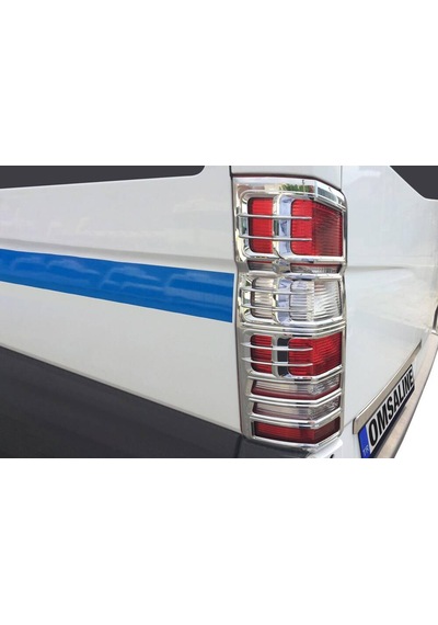 Mercedes Sprinter W906 Stop Çerçevesi - Abs Krom 2 Parça 2006-2018 Arası