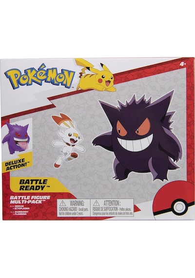 Pokemon Battle 2'li Figür - Gengar Ve Scorbunny