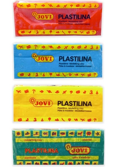 Jovi Plastilina Oyun Hamuru 4 Renk 150 Gr Art71 Çok Renkli