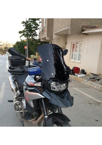 Motocam Bmw F 850 Gs Ön Cam 2018-2023 Model 49cm Siyah Renkli 4mm
